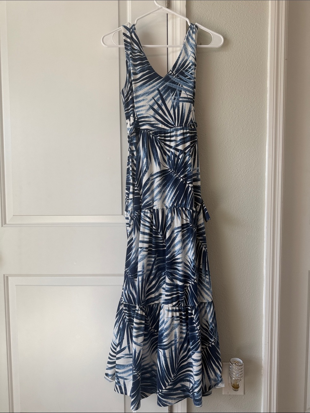 Soho Apparel Tropical Tiered Maxi Dress - Picture 5 of 5
